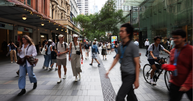 Crescimento da economia da Austrália mais forte do que o Crescimento da economia da Austrália mais forte do que o esperado, mostram novos dados do PIB