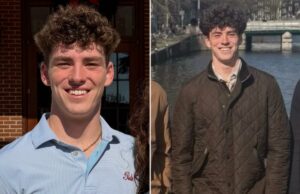 Crime suspeito no desaparecimento do estudante do Alabama, James Gracey, de um clube espanhol popular após o surgimento de um vídeo suspeito: relatório James Paul Gracey sorrindo enquanto usava uma camisa pólo azul clara com