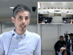 Criminoso sexual encena confronto na prefeitura de Fresno e exige direito de concorrer a cargo público Criminoso sexual encena confronto na prefeitura de Fresno e exige direito de concorrer a cargo público