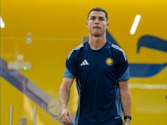Cristiano Ronaldo fica com a Arábia Saudita: atualização sobre a questão do clube da estrela do futebol depois que seu jato particular de £ 61 milhões voou para Madrid em meio a ataques iminentes Lesionado, Cristiano Ronaldo foi fotografado com seus companheiros de equipe do Al-Nassr no treino de terça-feira