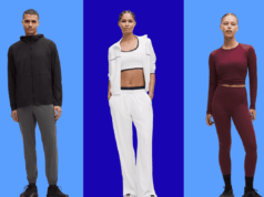 Da academia à sua mesa: encontramos 9 calças lululemon que funcionam para todos os estilos de vida calça azul lululemon