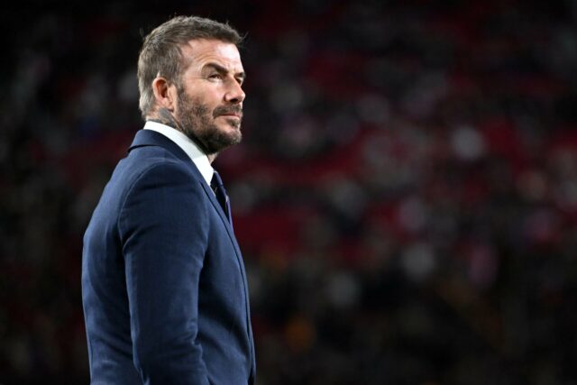 David Beckham envia mensagem 'especial' de parabéns a Bruno Fernandes por quebrar recorde do Man Utd
