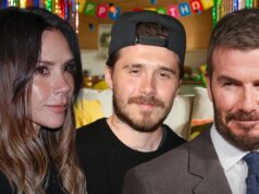 David e Victoria Beckham desejam um feliz aniversário ao filho distante Brooklyn David Beckham Victoria Beckham e Brooklyn Postagem de Aniversário Getty 1