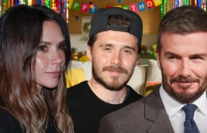 David e Victoria Beckham desejam um feliz aniversário ao filho distante Brooklyn David Beckham Victoria Beckham e Brooklyn Postagem de Aniversário Getty 1