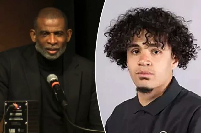 Deion Sanders fica emocionado ao fazer um elogio ao QB Elogio fúnebre de Deion Sanders Dominiq Ponder