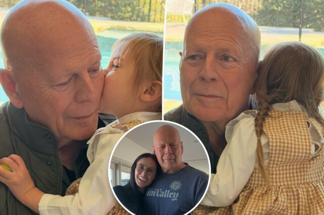 Demi Moore comemora o 71º aniversário do ex Bruce Willis com lindas novas fotos enquanto o ator luta contra a demência
