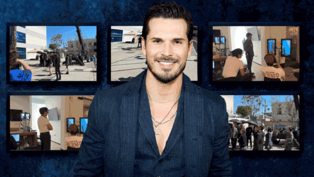 Dentro de um microdrama ambientado enquanto as demandas de produção e talento explodem
