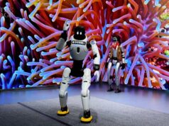 Dentro do futurista Robot Mall de Pequim Dentro do futurista Robot Mall de Pequim