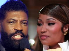 Deon Cole assa Nicki Minaj durante o NAACP Image Awards deon-cole-nicki-minaj-main-getty-1