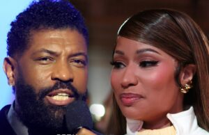 Deon Cole assa Nicki Minaj durante o NAACP Image Awards deon-cole-nicki-minaj-main-getty-1