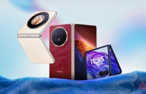 Depois de testar o Honor Magic V6, conheci dois dobráveis rivais que estaria muito mais disposto a comprar Uma visão de cima do Galaxy Z Flip 6 e do Galaxy Z Fold 6.