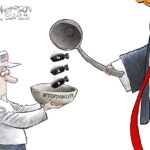 Desenho animado: Bombardeio