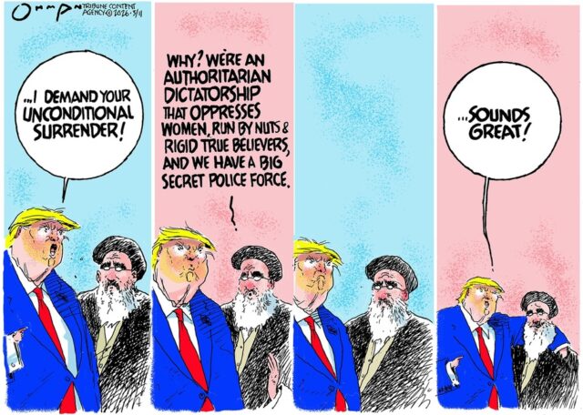 Desenho animado: Fazendo negócios
