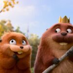Disfarçado de castor, um jovem cientista se junta à luta nos 'Hoppers' ecológicos da Pixar