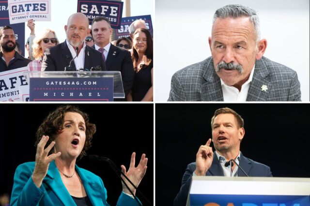 Dois republicanos lideram a corrida para o próximo governador da Califórnia enquanto nova pesquisa pressiona os democratas
