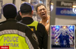 Dois são presos após morador de rua atear fogo na Penn Station Polícia paramédico e Amtrak no local de um sem-teto perto da W 33rd St e 8th Ave, no centro de Manhattan.