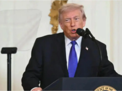 Donald Trump: EUA prontos para sediar a Copa do Mundo “maior e mais segura” Donald Trump: EUA prontos para sediar a Copa do Mundo “maior e mais segura”