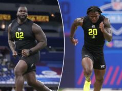 Draft simulado da NFL de sete rodadas de 2026 do Jets: Gang Green vai duro na defesa, acrescenta QB tarde Draft simulado da NFL de sete rodadas de 2026 do Jets: Gang Green vai duro na defesa, acrescenta QB tarde