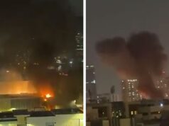 Drone iraniano ataca perto do consulado dos EUA em Dubai, provocando chamas, em vídeo 030326_us_consulate_dubai_kal