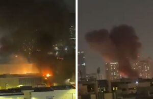 Drone iraniano ataca perto do consulado dos EUA em Dubai, provocando chamas, em vídeo 030326_us_consulate_dubai_kal