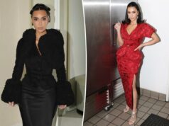 Duas roupas do guarda-roupa ‘All’s Fair’ de Kim Kardashian arrecadam impressionantes US $ 200 mil em leilão de caridade Duas roupas do guarda-roupa 'All's Fair' de Kim Kardashian arrecadam impressionantes US $ 200 mil em leilão de caridade