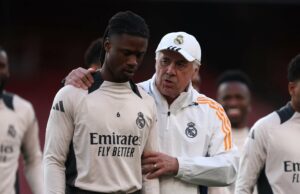 Eduardo Camavinga ‘surpreendeu’ Ancelotti imediatamente no Real Madrid, isso prova que ele é perfeito para o Man Utd Eduardo Camavinga 'surpreendeu' Ancelotti imediatamente no Real Madrid, isso prova que ele é perfeito para o Man Utd