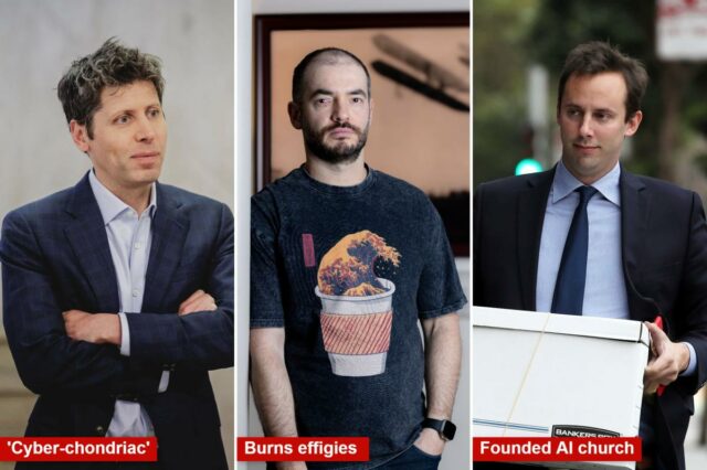 Efígies em chamas, preparação para o Juízo Final e “cibercondríacos”: as crenças malucas da elite tecnológica que moldam a sociedade global
