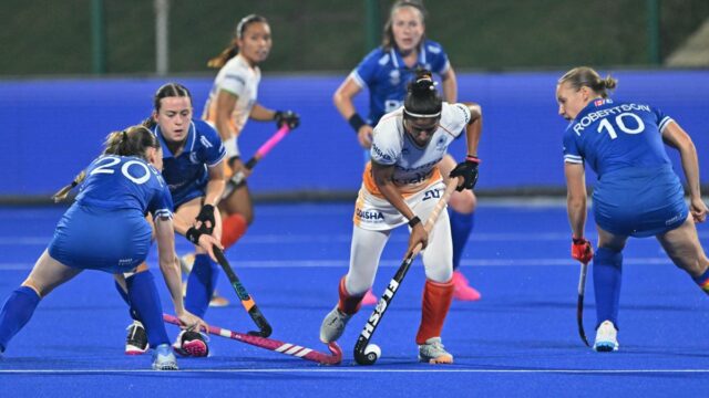 Eliminatórias para a Copa do Mundo de Hóquei Feminino da FIH: Índia empatou em 2 a 2 com a Escócia

