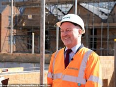 ‘Elizabethtown’ e ‘Attleetown’ estão entre as sete novas cidades que estão sendo construídas sob planos trabalhistas – alguma delas está surgindo perto de VOCÊ? O secretário de Habitação, Steve Reed, disse que os bairros terão ruas principais vibrantes e espaços verdes