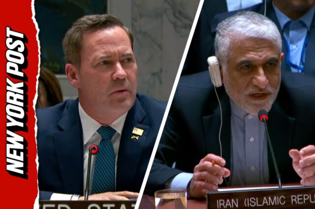 Embaixador dos EUA na ONU repreende o Irã na cara dele em tensa reunião da ONU
