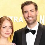 Emma Stone e o marido Dave McCary são todos sorrisos no 2026 Actor Awards
