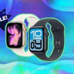 apple watch série 11 contra um fundo branco