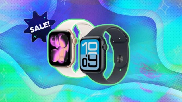 apple watch série 11 contra um fundo branco