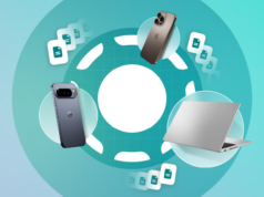 Encontrei a maneira mais fácil de enviar arquivos entre meus dispositivos, e não é AirDrop ou Quick Share As palavras 'BIG TECH' em grandes letras azuis com símbolos 'X' vermelhos ao redor e um post-it que diz 'CONCLUÍMOS'.