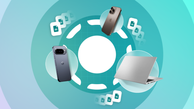 As palavras 'BIG TECH' em grandes letras azuis com símbolos 'X' vermelhos ao redor e um post-it que diz 'CONCLUÍMOS'.