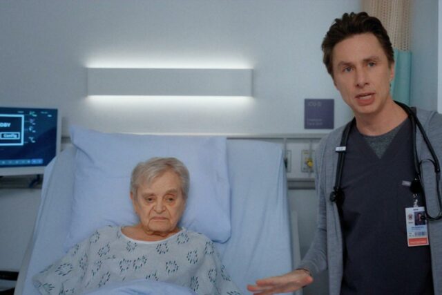Episódio 3 de 'Scrubs': JD choca seus estagiários com um Episódio 3 de 'Scrubs': JD choca seus estagiários com um diagnóstico surpresa para seu paciente idoso em uma primeira análise exclusiva