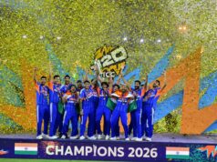 Equipe Índia para obter Rs. 131 crore do BCCI pela vitória na Copa do Mundo T20 de 2026 Equipe Índia para obter Rs. 131 crore do BCCI pela vitória na Copa do Mundo T20 de 2026