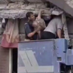 Equipes de resgate correm para salvar vidas após ataque com mísseis no sul de Teerã