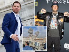 Eric Swalwell chora com Dave Portnoy, da Barstool Sports, sobre os atentados no Irã: ‘Deixe os adultos resolverem as guerras’ Eric Swalwell chora com Dave Portnoy, da Barstool Sports, sobre os atentados no Irã: 'Deixe os adultos resolverem as guerras'