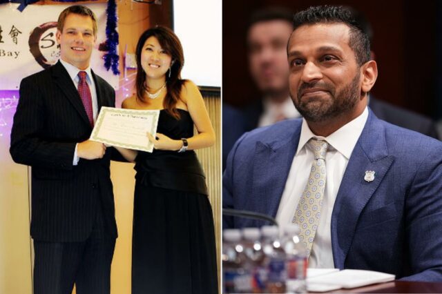 Eric Swalwell furioso depois que Kash Patel pressiona para liberar Eric Swalwell furioso depois que Kash Patel pressiona para liberar arquivos de espiões chineses ligados a ele