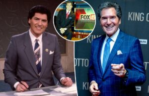 Ernie Anastos, lendário âncora de notícias de Nova York, morto aos 82 anos O âncora do Fox 5, Ernie Anastos, posando no noticiário.