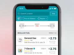 Esses aplicativos podem ajudá-lo a encontrar o gás mais barato Preços de postos de gasolina no site e aplicativo GasBuddy.