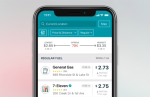 Esses aplicativos podem ajudá-lo a encontrar o gás mais barato Preços de postos de gasolina no site e aplicativo GasBuddy.