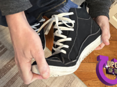 Esses cadarços elásticos podem ser os melhores US$ 10 que já gastei Cadarços elásticos de pão – amarre uma vez, deslize na conveniência – cadarços elásticos premium que parecem cadarços reais para tênis, botas, tênis de corrida e uso diário, branco nuvem, 54