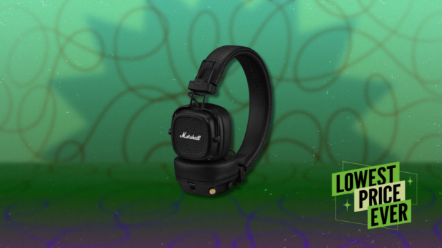 Esses elegantes fones de ouvido Marshall estão com quase 50% de desconto agora
