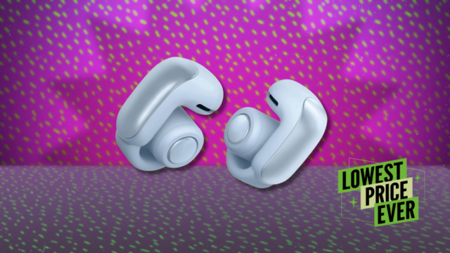 Esses fones de ouvido Bose Ultra Open estão com desconto de US $ 100 agora
