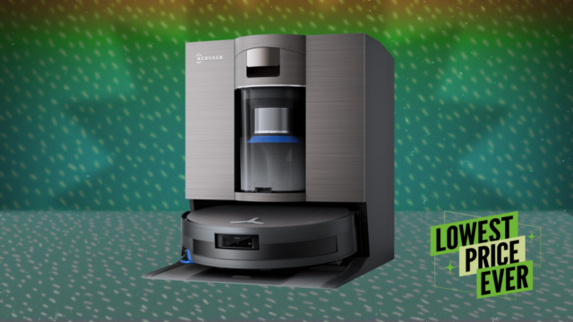 Esta combinação de aspirador / esfregão Ecovacs Robot está com 40% de desconto agora
