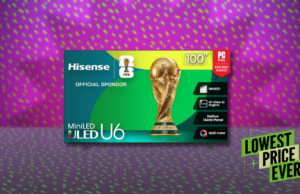 Esta enorme TV Hisense de 100 polegadas está com desconto de US $ 500 agora mesmo Esta enorme TV Hisense de 100 polegadas está com desconto de US $ 500 agora mesmo