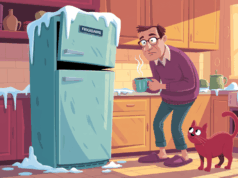 Esta geladeira Frigidaire continua quebrando – mas a empresa se recusa a substituí-la Esta geladeira Frigidaire continua quebrando – mas a empresa se recusa a substituí-la