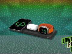 Este bloco de carregamento três em um da Belkin está com quase 75% de desconto agora Almofada de carregamento Belkin MagSafe